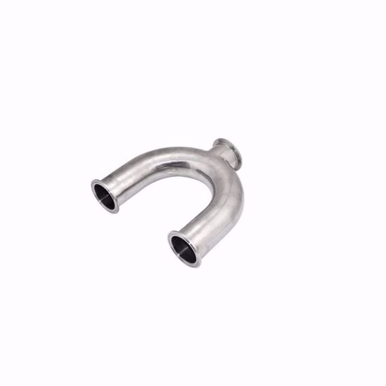 180° return bend, clamp