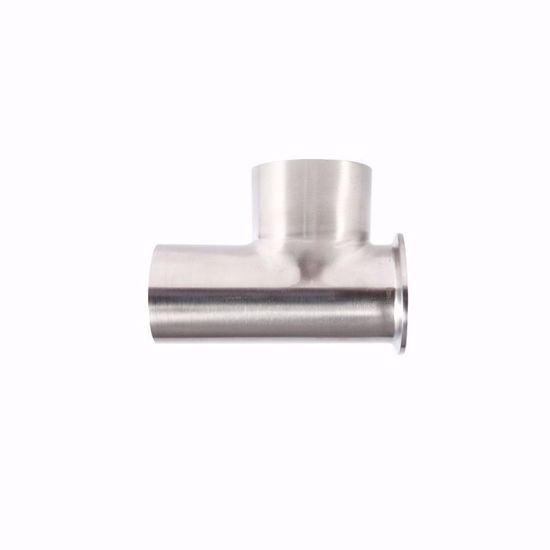 Hygienic mechanical joint, short outlet run tee